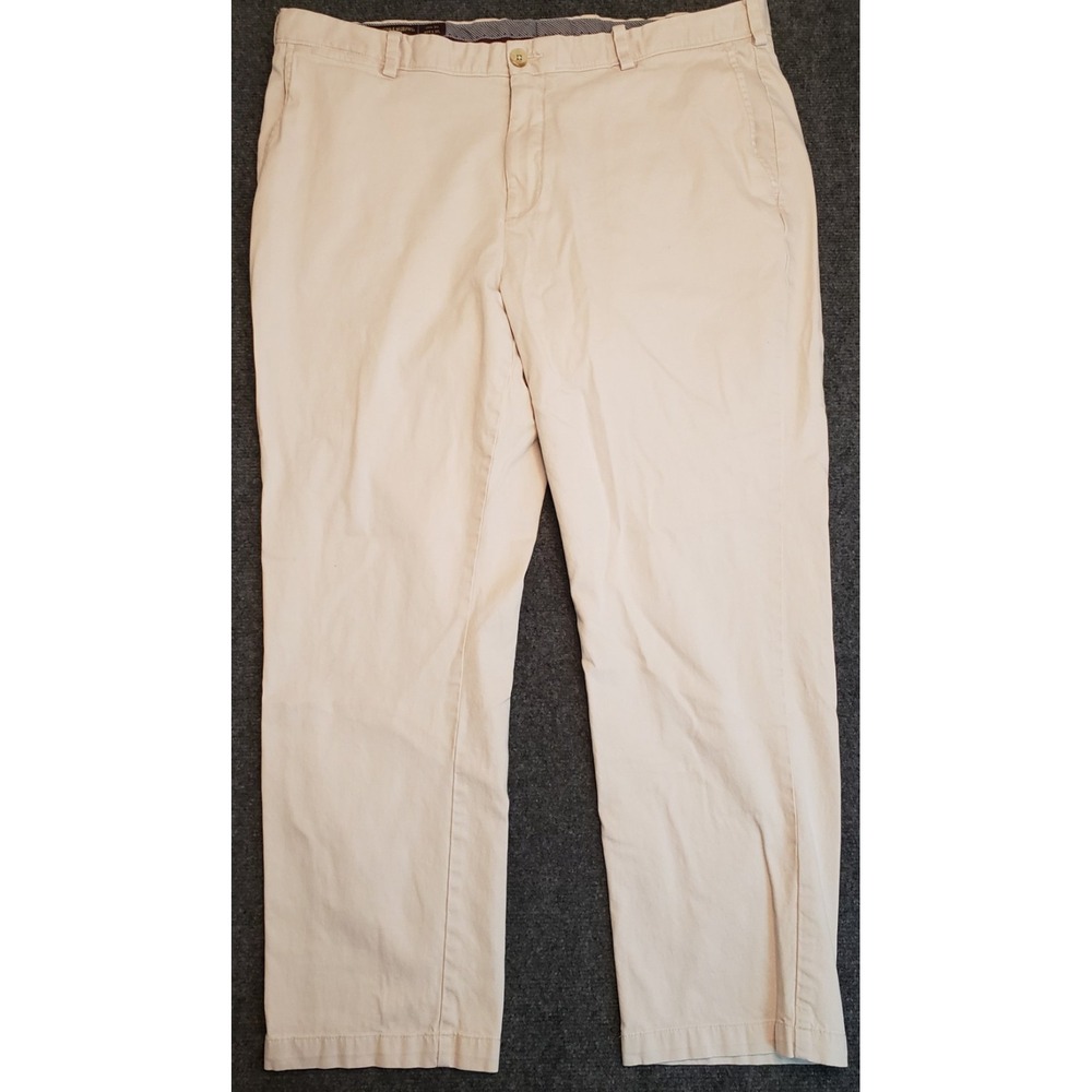 Johnston & Murphy Stretch Pima Cotton Pants Chinos Mens 40x30 Slim Fit